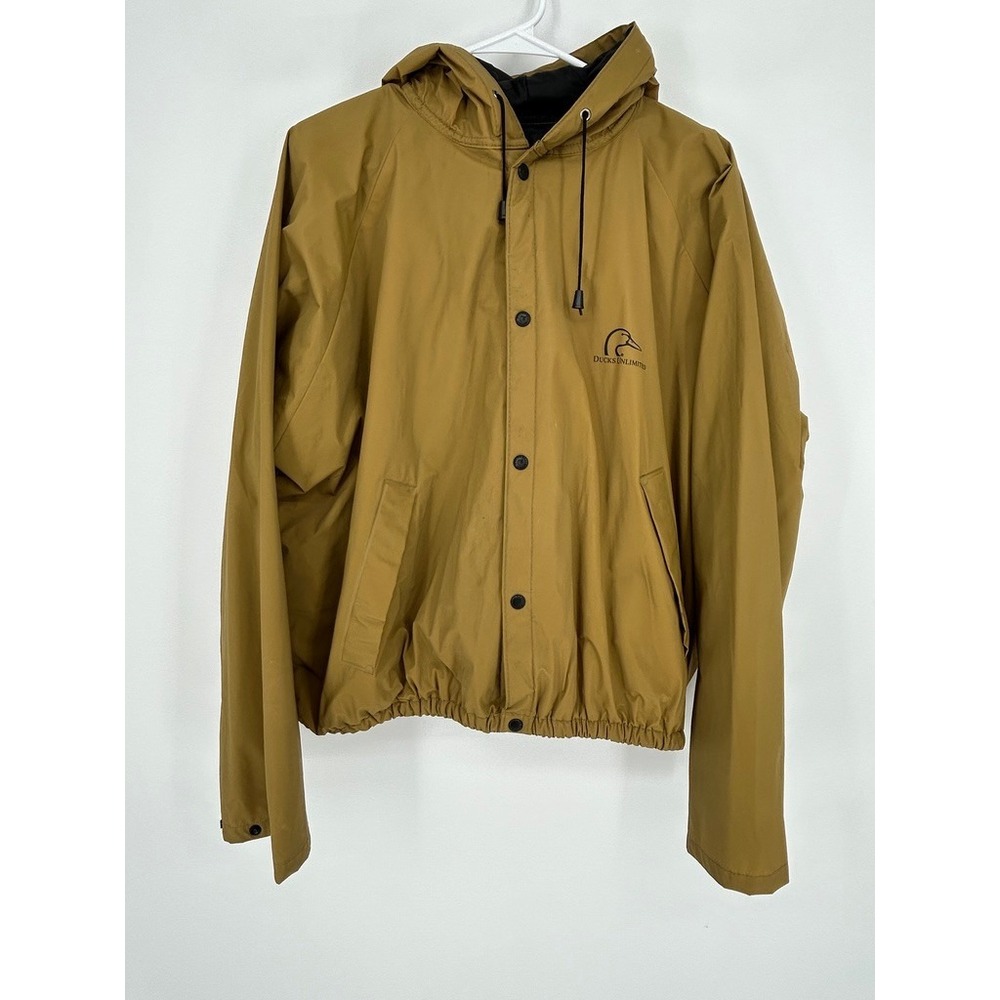 Stearns Quilted Rain-jacket Ducks Unlimited Insulated Size XXL Outdoor Hunting